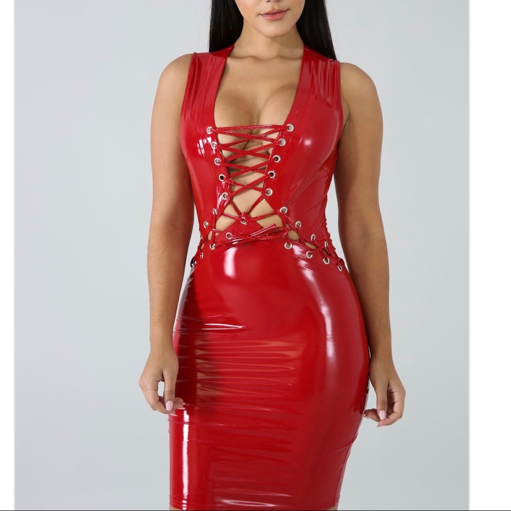 Laced sexy dress